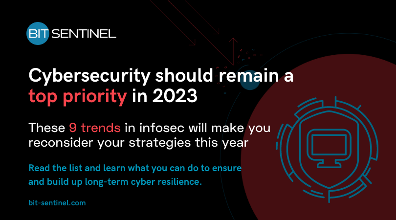 9 cybersecurity trends in 2023